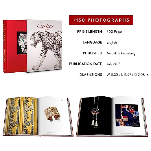 Cartier Panthère - Assouline Coffee Table Book Hardcover – Illustrated, June 9, 2015